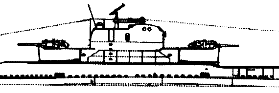 Подводная лодка JRM Nebojsa 1941 [Submarine] Yugoslavia - чертежи, габариты, рисунки